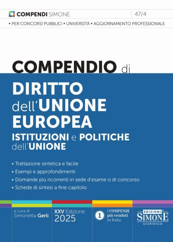 Compendio di Diritto dell’Unione europea