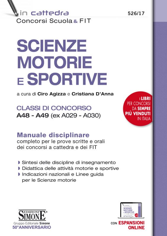 Scienze Motorie e Sportive – Classi di Concorso A48 – A49 (ex A029 – A030)