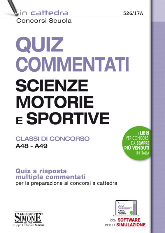 Quiz Commentati Scienze Motorie e Sportive – Classi di concorso A48 – A49