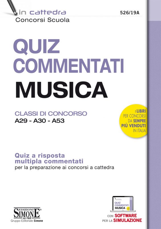 Quiz Commentati Musica – Classi di concorso A29 – A30 – A53