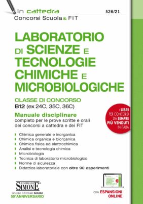 Manuale di Laboratorio di Scienze e Tecnologie Chimiche e Microbiologiche – per le prove scritte e orali