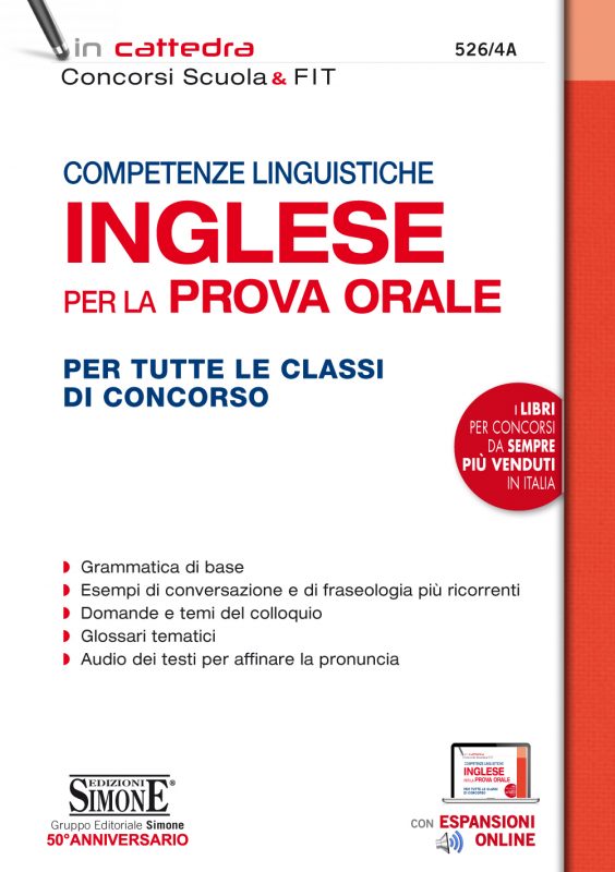 Manuale di Competenze linguistiche INGLESE per la prova orale