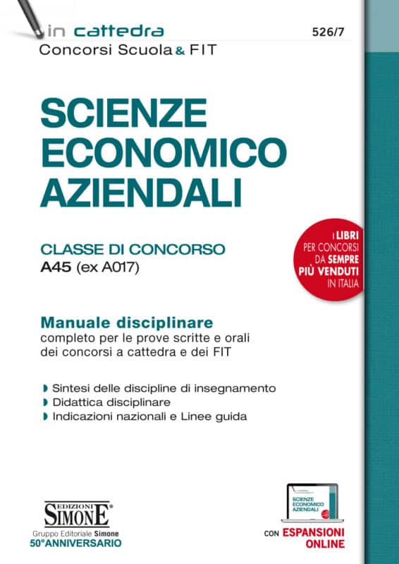 Scienze Economico Aziendali – Classe di Concorso A45 (ex A017)