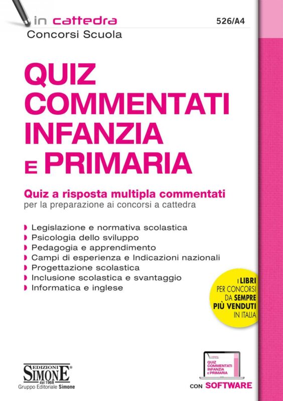 Manuale – Quiz Commentati Infanzia e Primaria