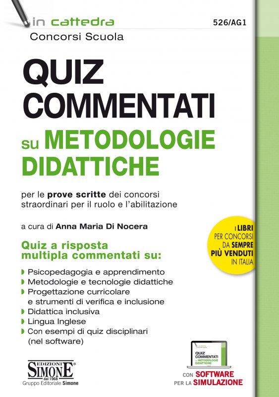 Quiz commentati su metodologie didattiche per le prove scritte dei concorsi straordinari per il ruolo e l’abilitazione