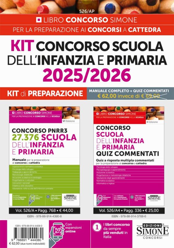 KIT Concorso Scuola dell’Infanzia e Primaria 2025/2026 – KIT di Preparazione