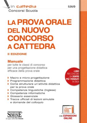 La Prova Orale del Nuovo Concorso a Cattedra