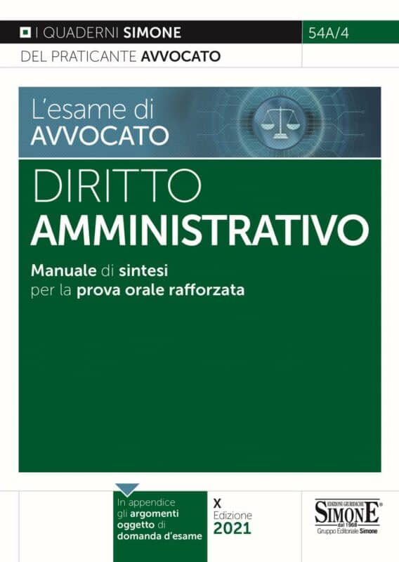 L’esame di avvocato Diritto Amministrativo Manuale di sintesi per