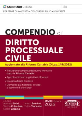 Compendio di Diritto Processuale Civile