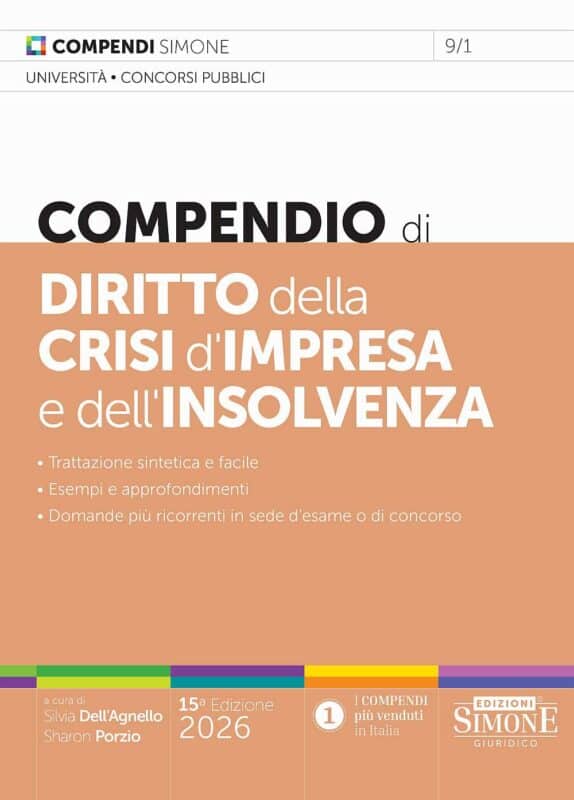Compendio di Diritto della Crisi d’Impresa e dell’Insolvenza