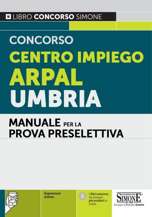 Manuale Concorso ARPAL Umbria – Prova preselettiva