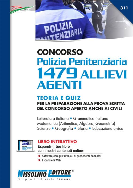 Manuale Concorso Polizia Penitenziaria Allievi Agenti Teoria e Quiz